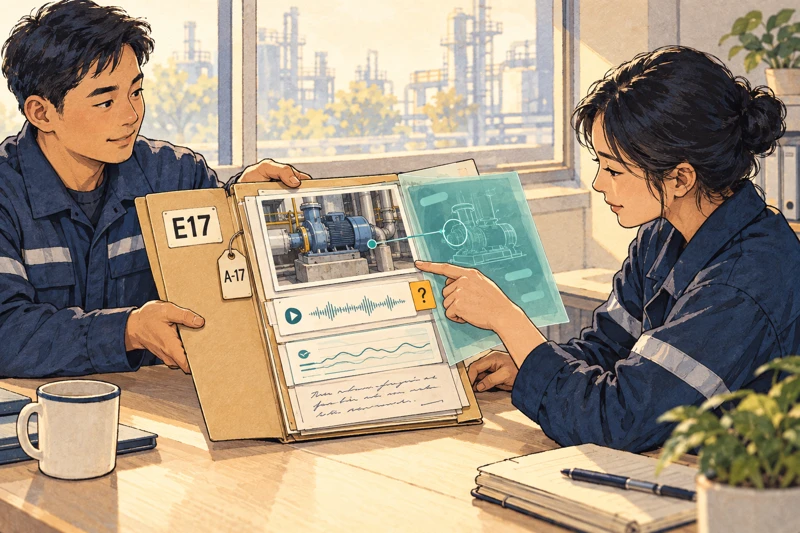 다음 담당자가 사건 폴더의 AI 추론에서 원본 사진으로 되짚고 원음의 미확인 표시를 이어받는 장면
